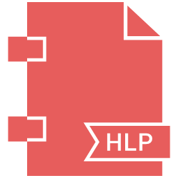extension file hlp type