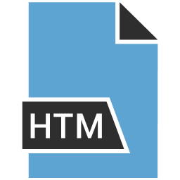 File file extension htm icon