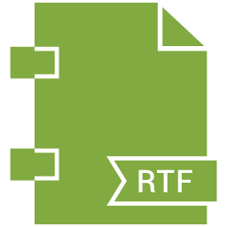 file file format rtf