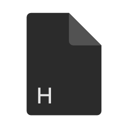 file format h