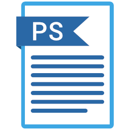 file format paper ps