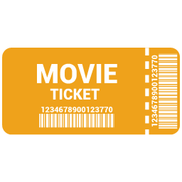 film movie raffle theater ticket