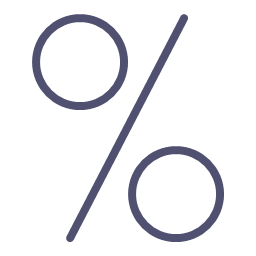 finance investment percebtage percent sale shop