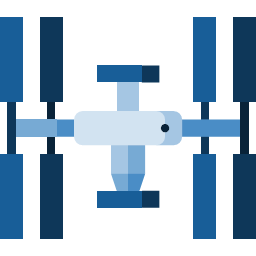 flat space station