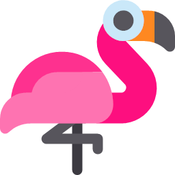 flat version flamingo
