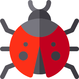 flat version ladybug