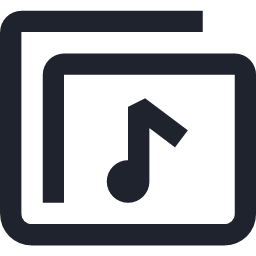 folder media music musical note storage