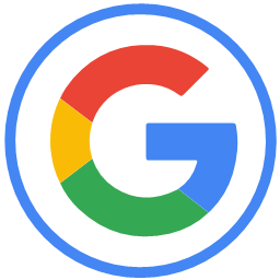 google plus social circular color