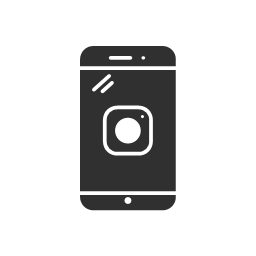 instagram logo iphone phone glyph