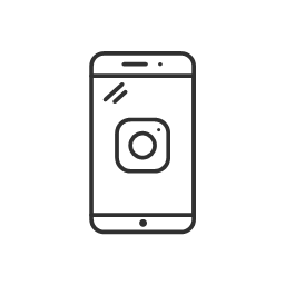 instagram logo mobile phone social media