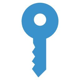 key password unlock  blue and black