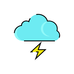 lightning meteorology rain sign storm weather