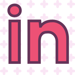 linkedin logo network social pattern