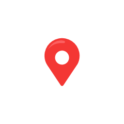 Location map place flat icon