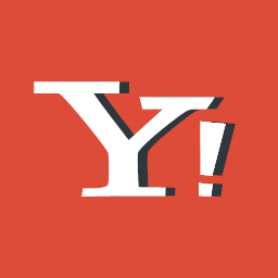 logo logotype red services web yahoo