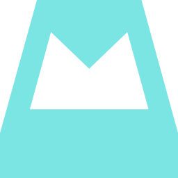 logo mailbox network social flat