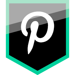 logo media pinterest social