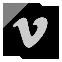 logo media social vimeo