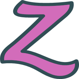 logo network social zen colored