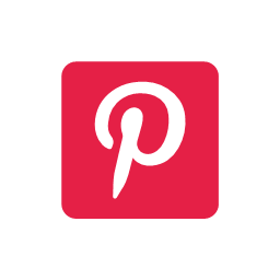 Logo pinterest logo social media flat icon