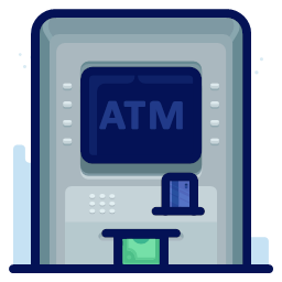 machine finance cash withdraw money