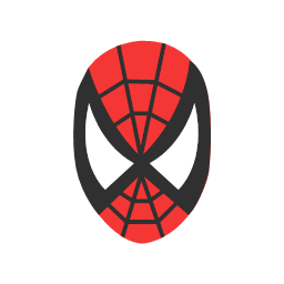 marvel spider man super hero flat