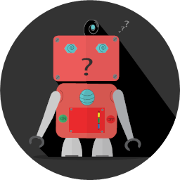 mascot mechanical metal robot robot expression robotic space