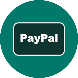 method payment paypal glyph circle