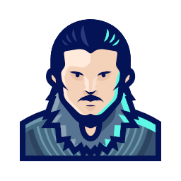 of thrones game thrones series character avatar jon snow thin line