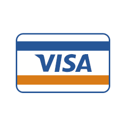 Payment online transaction payment method visa flat icon