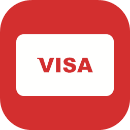 payment online transaction payment method visa round