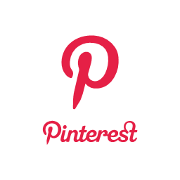 Pinterest pinterest logo social media flat icon