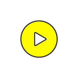 snapchat video video player colored
