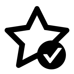 star check outlined