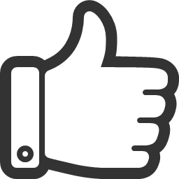 Thumbs thumbs up up vote icon