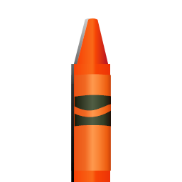 tip crayon5 orange crayon