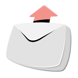 up email envelope mail outgoing send sent