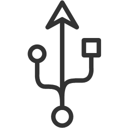 Usb icon and Usb logo